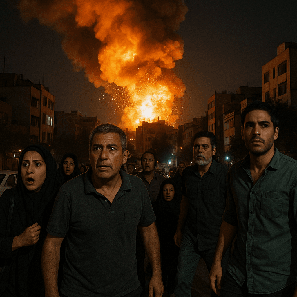 حمله مشترک اسرائیل و آمریکا به ایران: انفجارها تهران و شهرهای دیگر را لرزاند