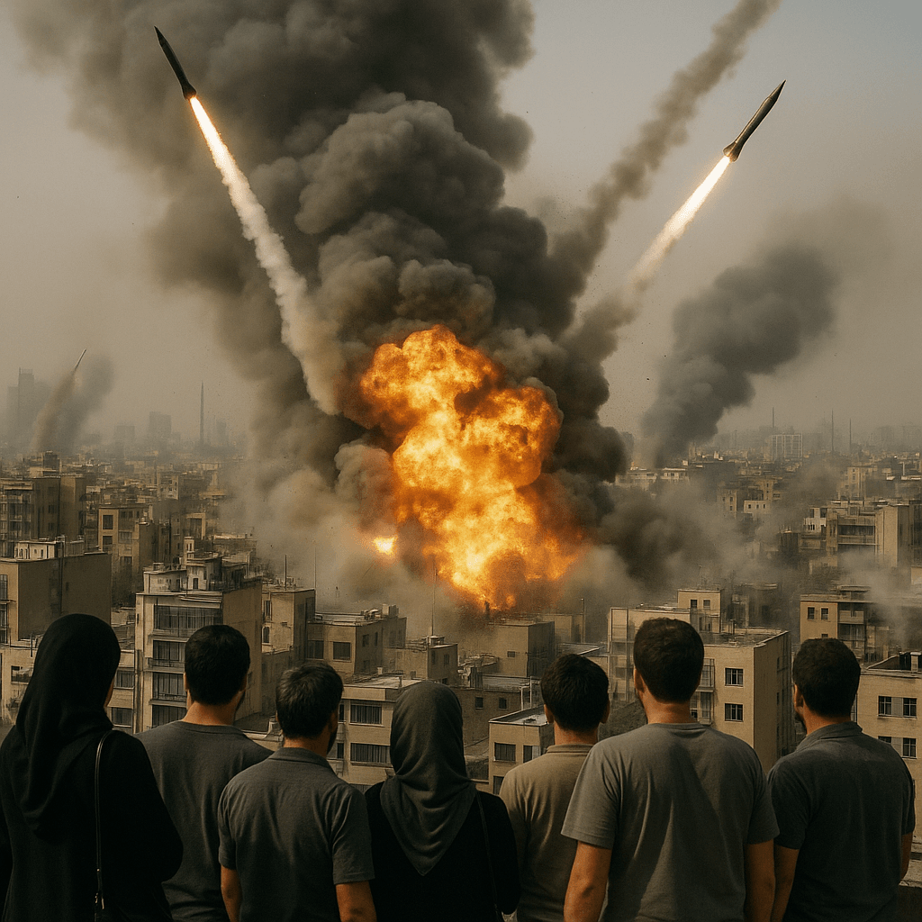 حملات موشکی گسترده آمریکا و اسرائیل به ایران: وقایع یا تحلیل سیاسی؟