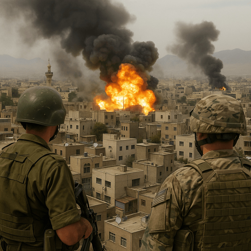 آغاز عملیات مشترک اسرائیل و ایالات متحده علیه ایران