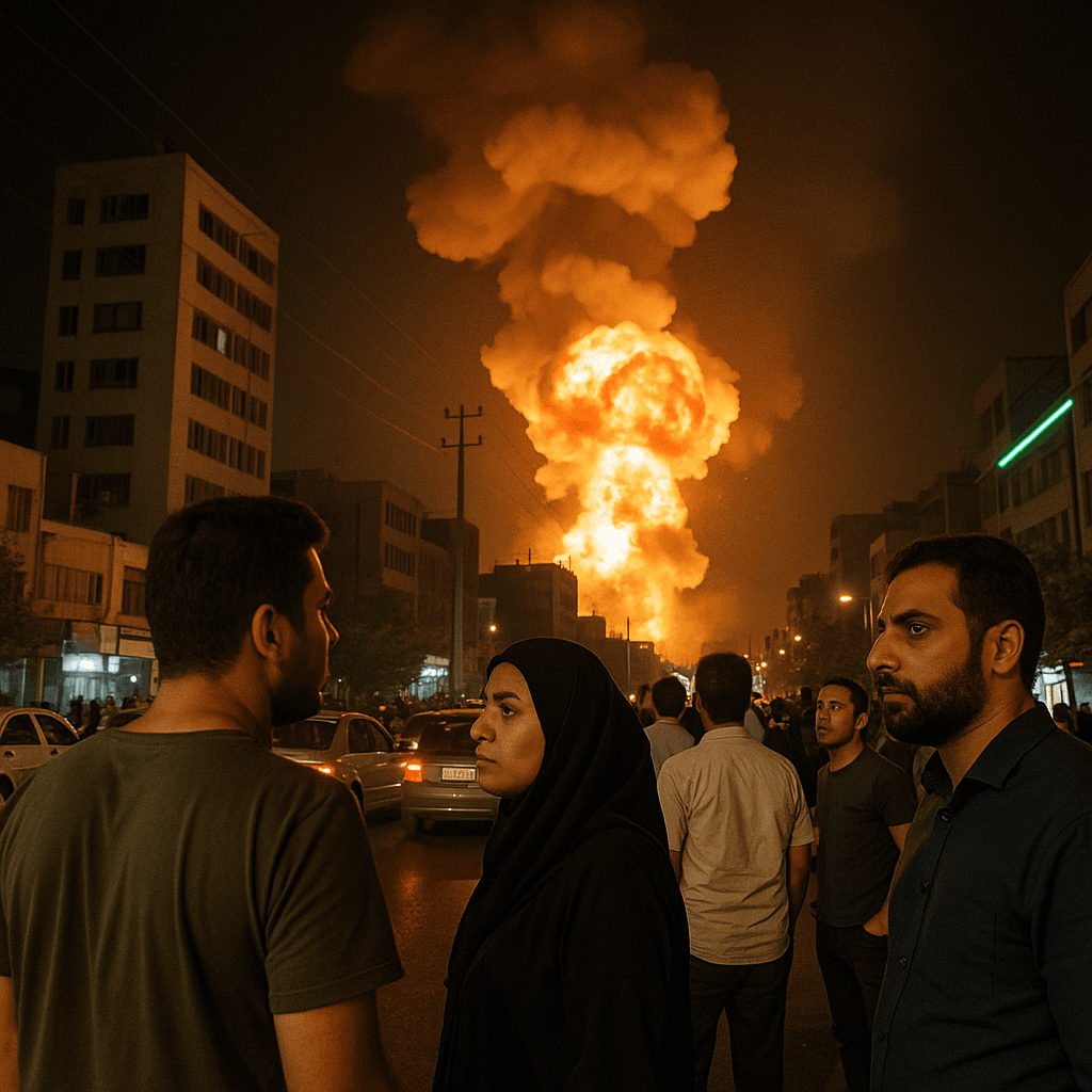حملات مشترک آمریکا و اسرائیل به ایران؛ انفجارهایی در تهران و چند شهر دیگر