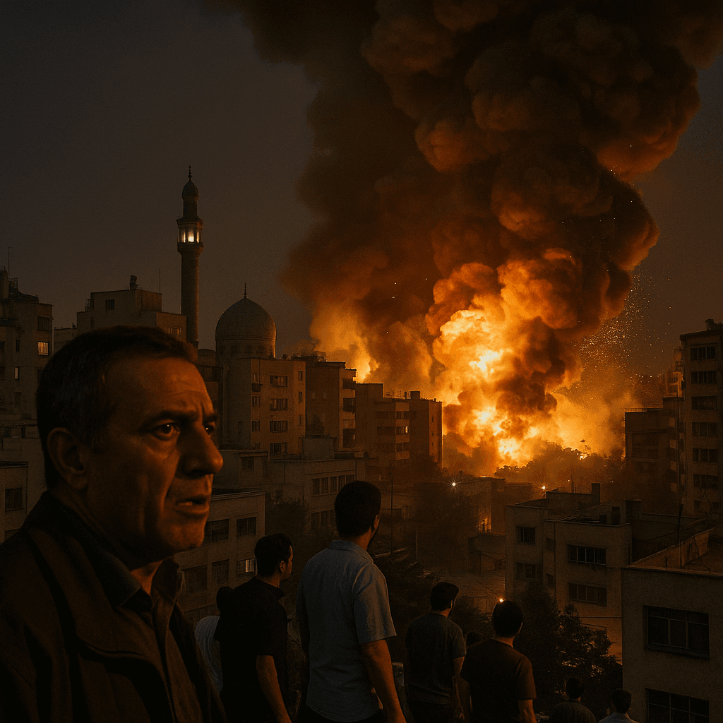 حمله مشترک آمریکا و اسرائیل به ایران: انفجار در چندین شهر