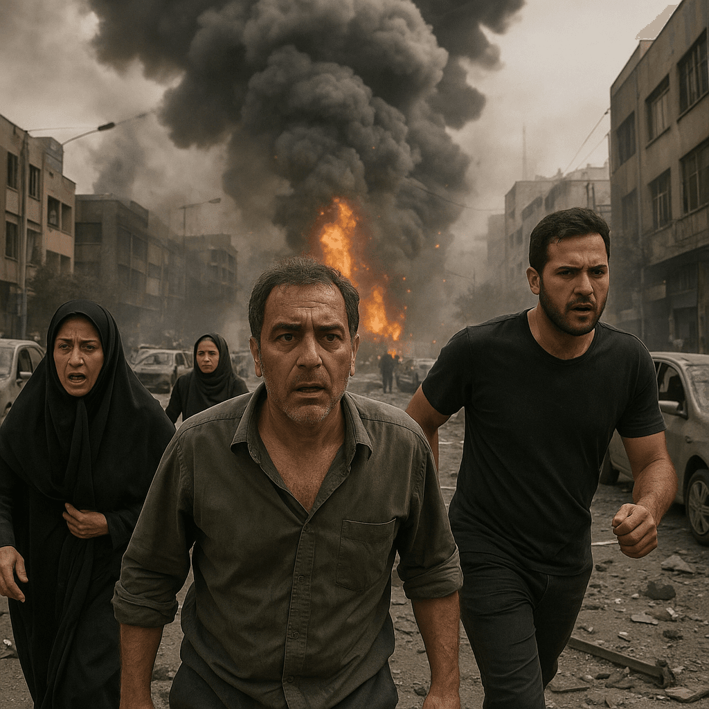 حملات مشترک آمریکا و اسرائیل به ایران: انفجارهایی در تهران و شهرهای دیگر