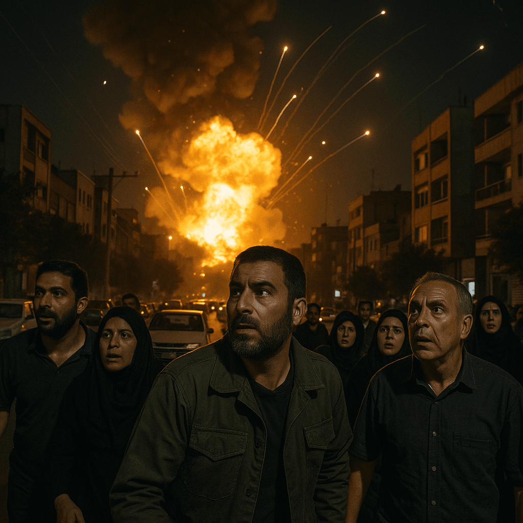 حمله مشترک نظامی آمریکا و اسرائیل به تهران و شهرهای دیگر ایران