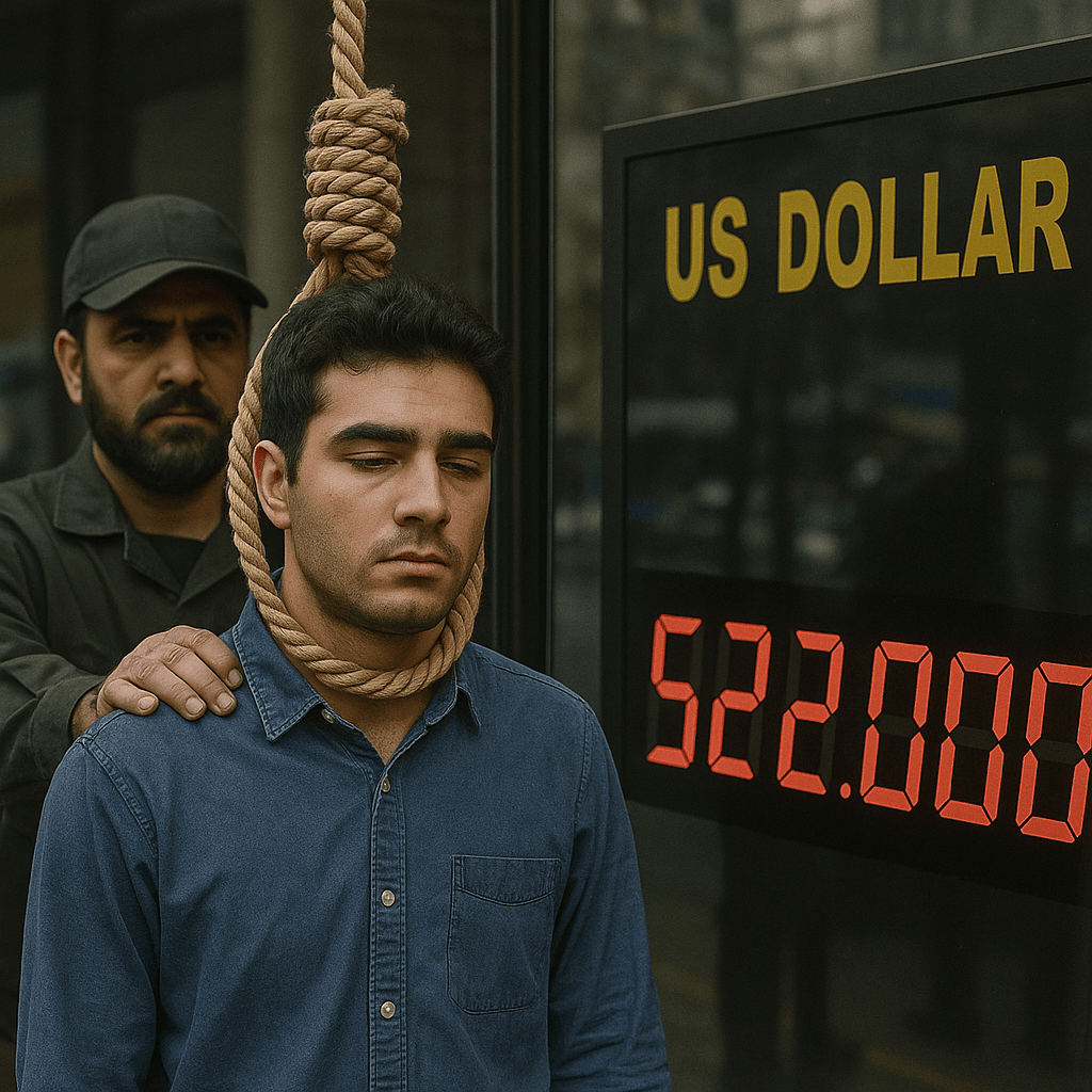 اعدام بازداشت‌شدگان اعتراضات و رکورد جدید دلار در ایران