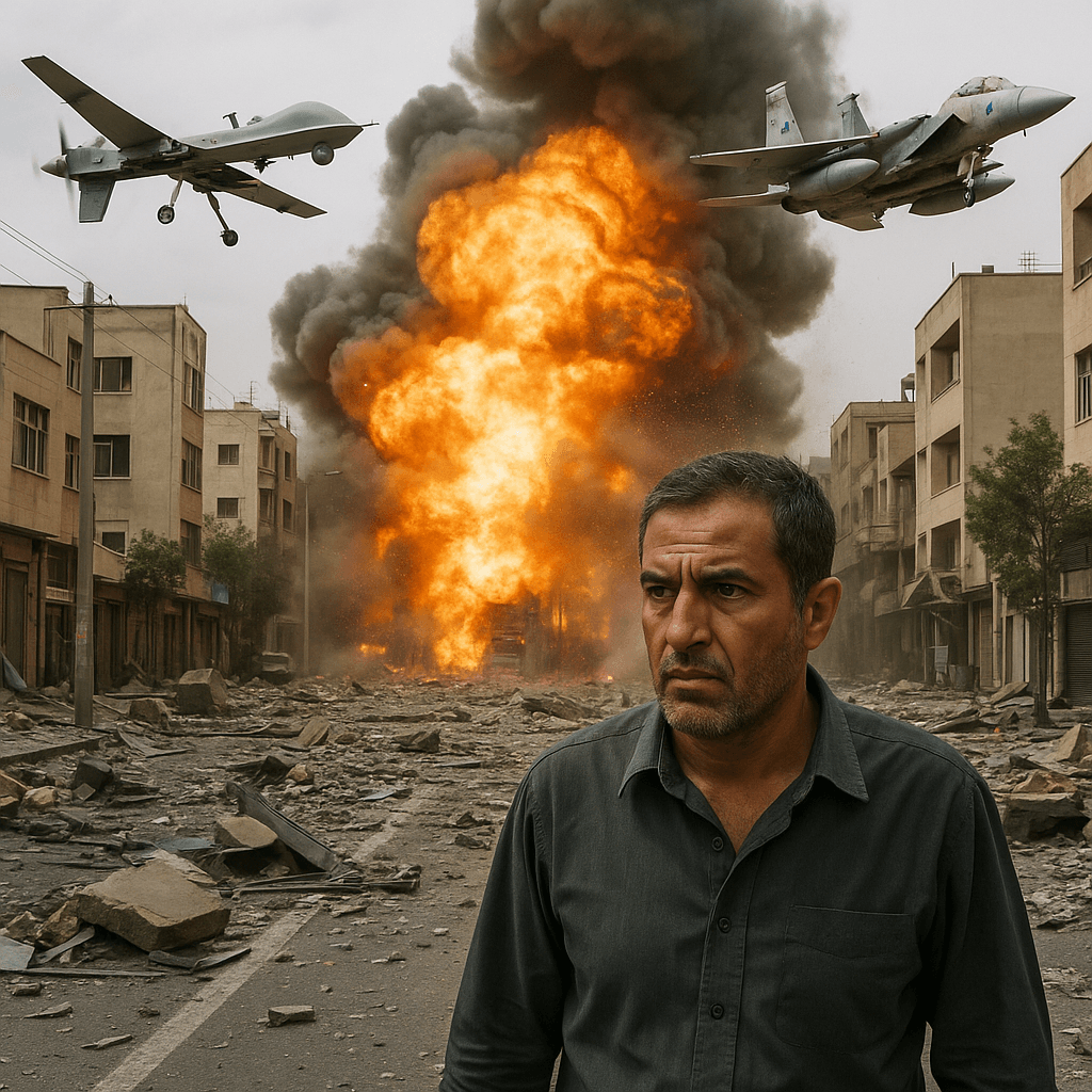 حملات مشترک نظامی آمریکا و اسرائیل به اهدافی در ایران