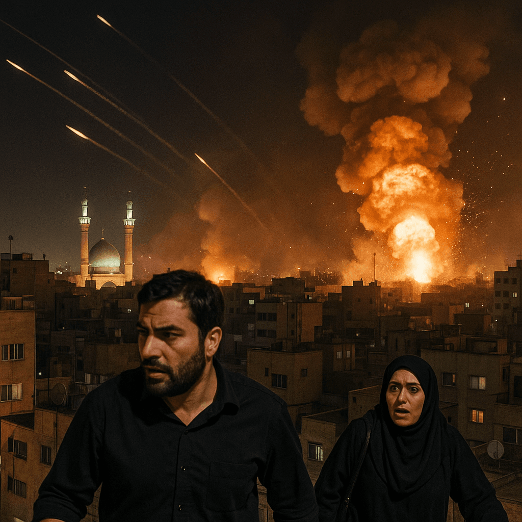 حملات نظامی اسرائیل و آمریکا به ایران؛ انفجارها در تهران و شهرهای دیگر