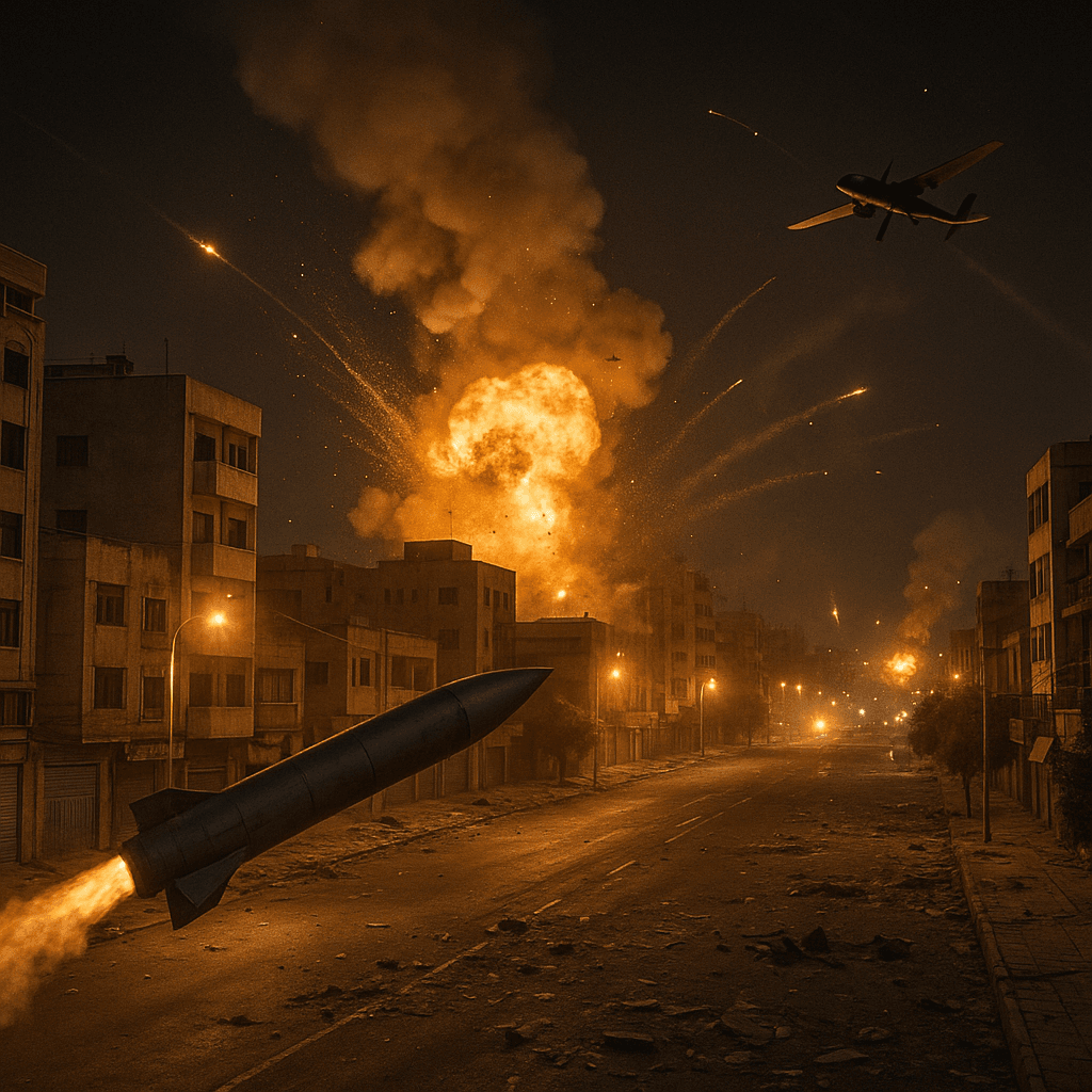 حمله مشترک آمریکا و اسرائیل به ایران و واکنشهای متقابل