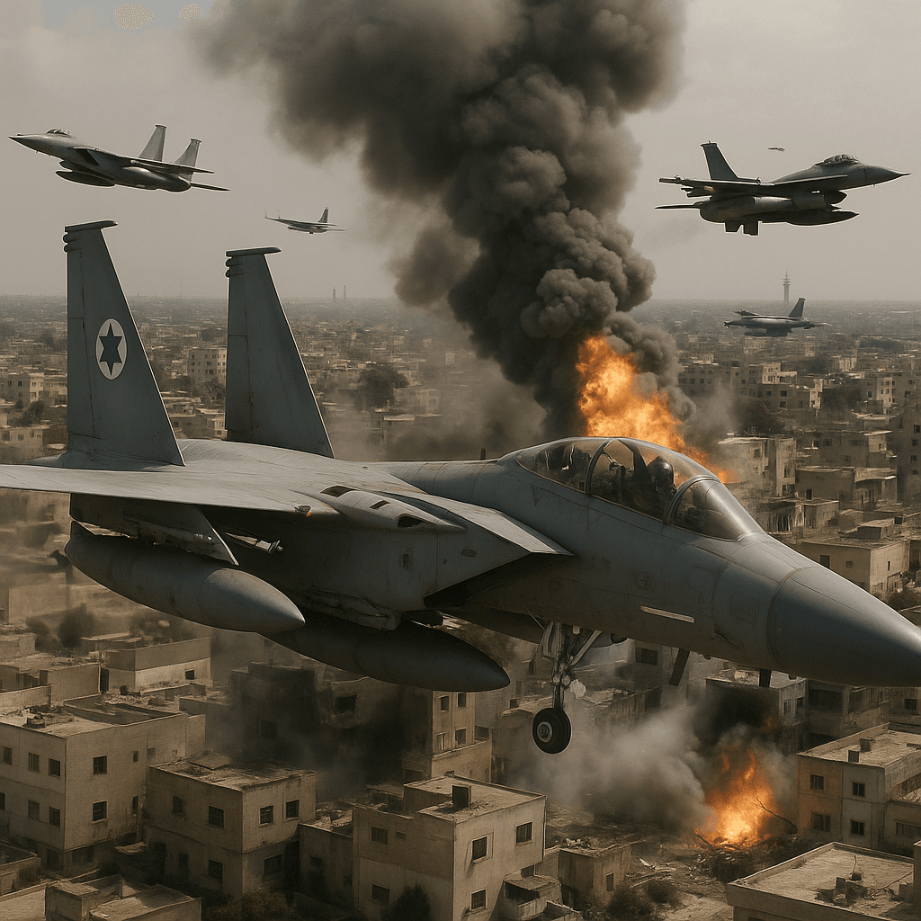 عملیات نظامی گسترده اسرائیل و آمریکا علیه مواضع جمهوری اسلامی ایران