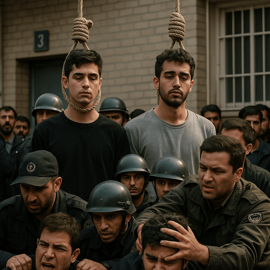 اعدام دو معترض و دستگیری های گسترده پس از اعتراضات اخیر در ایران