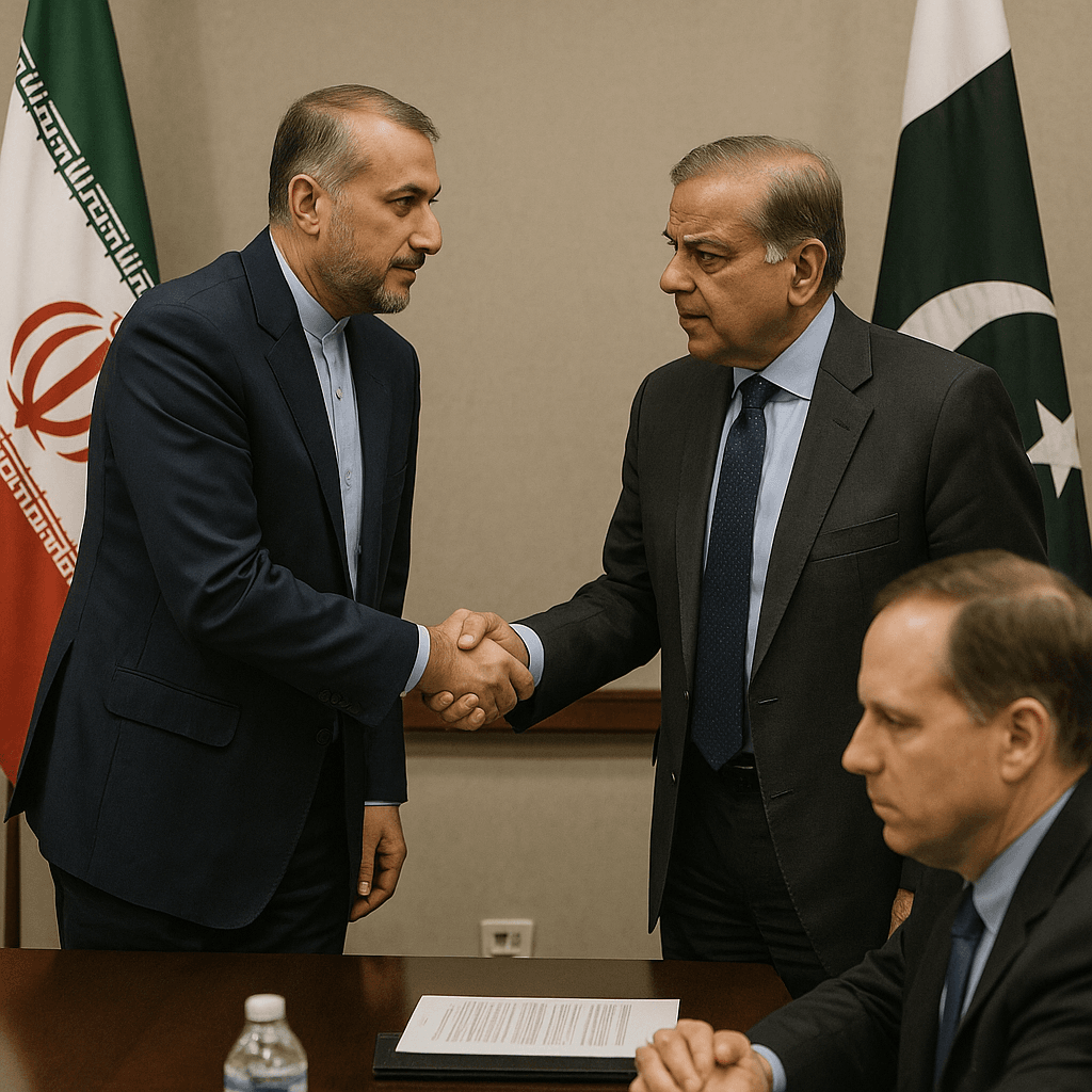 ارسال طرح صلح ایران به پاکستان در میان تحریمهای جدید آمریکا
