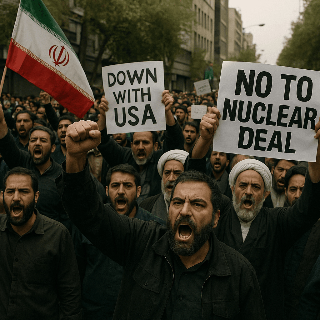 افزایش اعتراضات به مذاکرات هستهای در ایران