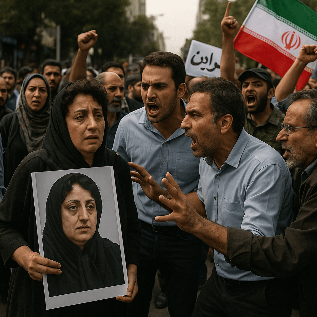 تشدید بحرانهای داخلی در ایران و افزایش نگرانیها از وضعیت سلامتی نرگس محمدی