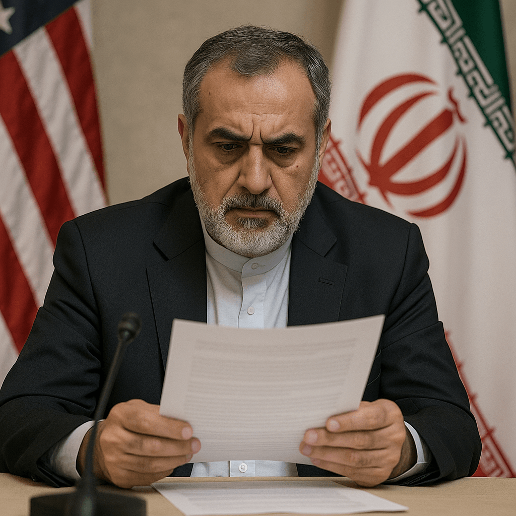 ایران به پیشنهاد مذاکرات آمریکا پاسخ داد